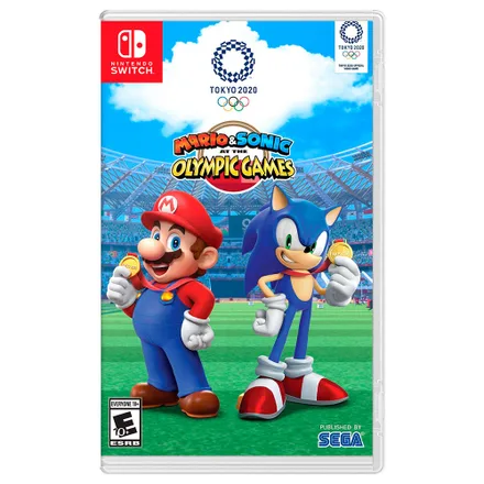 Jogo Mario Sonic At Olympic Games Tokyo Switch 2020