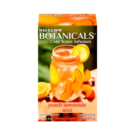 Infusion Bigelow Botanicals Peach Lemonade Acai 18
