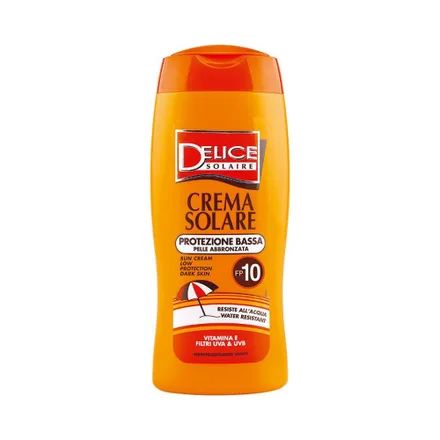 Protector Solar Delice Solaire Protezione Bassa Fps 10 250ml