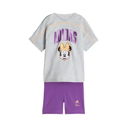 Conjunto Infantil Adidas Jz3549 Disney Minnie Mouse Femenino