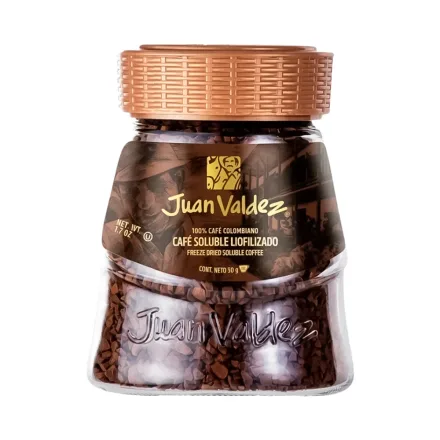 Cafe Liofilizado Juan Valdez Clasico 50g