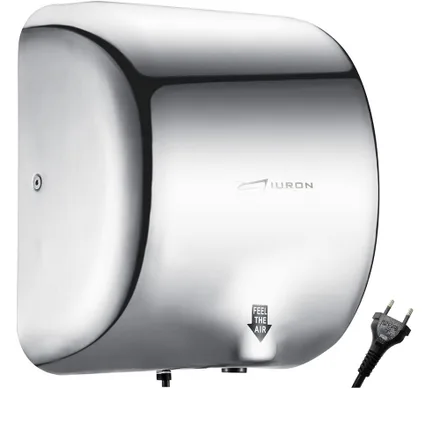 SECADOR DE MÃO AUTOMÁTICO 1800W 50/60HZ 220V AJ-1801AS BR