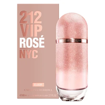 Perfume Carolina Herrera 212 Vip Rose Elixir Eau Parfum Feminino 80ml