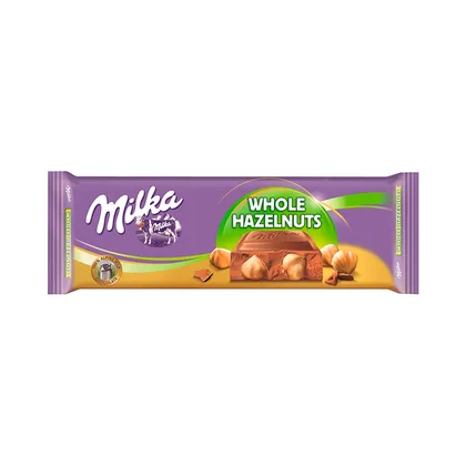 MILKA CHOCOLATE 270GR AVELLANAS ENTERAS