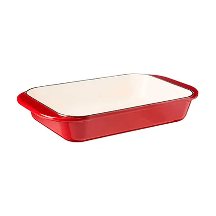 Assadeira Lasanha Cuisinart 24CR Ferro Fundido Esmaltado