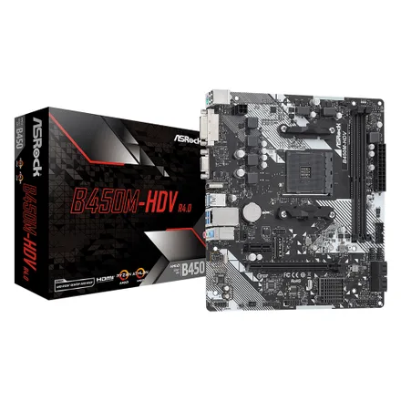 Placa Madre Asrock Hdv Socket AM4 Atx Hasta 2 Ddr 4