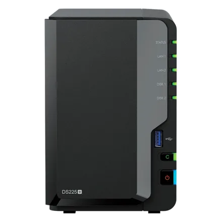 Servidor Nas Synology Diskstation Plus 2 Baia