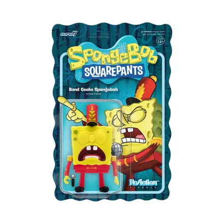 Figura Super 7 Spongebob Squarepants Reaction Wave 2 Geeks Pdw
