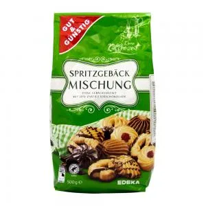 Mix Biscoito Amanteigado Pacote Edeka 500g