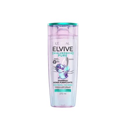 Elvive Pure Shampoo Hidra Hialuronico 370ml