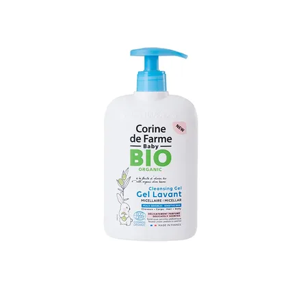 Corine Farme Gel Lavant Micellar Baby Bio Organic 500ml