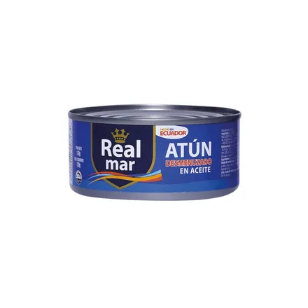 ATUN REAL MAR DESMENUZADO EN ACEITE 170GR