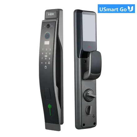 FECHADURA DIGITAL S938MAX WIFI USMART GO/CARTÃO/CHAVE PRETO