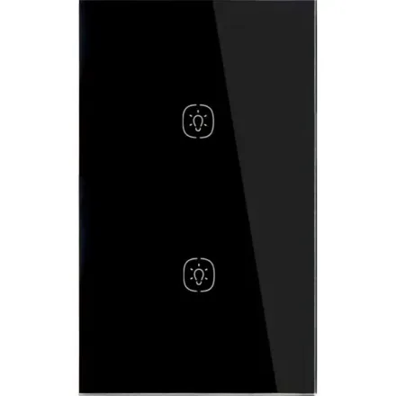 HOMIE INTERRUPTOR SMART HSS02FR-BLK ZIGBEE BIVOLT NEGRO
