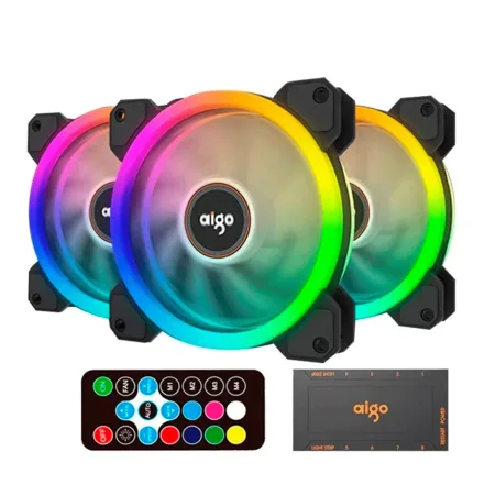Fan Gabinete Aigo Darkflash DR12 Rgb 3 1