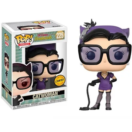 Funko Pop Chase Heroes Dc Comics Bombshells Catwoman 225