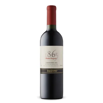 Vino Chileno Tinto San Pedro Selected Vineyards Carmenere 750ml