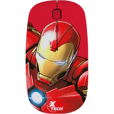 Mouse Xtech Xtm Iron Man Ajustable 4 Botones