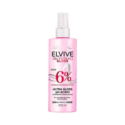 Tratamiento Capilar Oreal Elvive Glycolic Gloss Acidifier 200ml