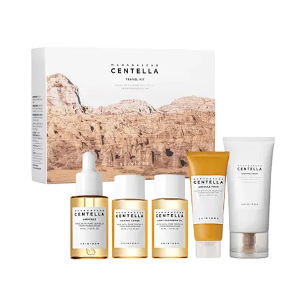 Set Cosmeticos Madagascar Centella Travel 5 Piezas
