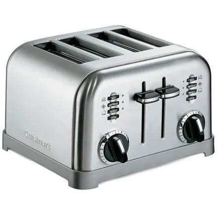 Torradeira Cuisinart 4 Fatias Inox
