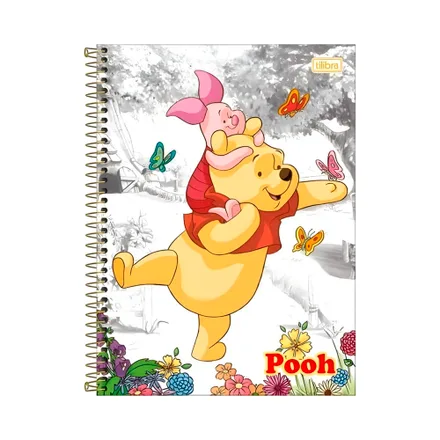 Cuaderno Universitario Tilibra Pooh 160 Hojas Surtido 1 Pieza