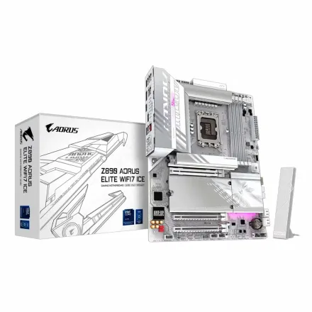 Placa Mae Gigabyte Z890 Aorus Elite 7 Ddr 5 Socket Lga 1851 Chipset Atx