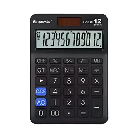 Calculadora Ecopower Ep C303 12 Digitos