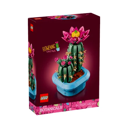 Juguete Construccion Lego Botanicals Flowering Cactus 482 Piezas