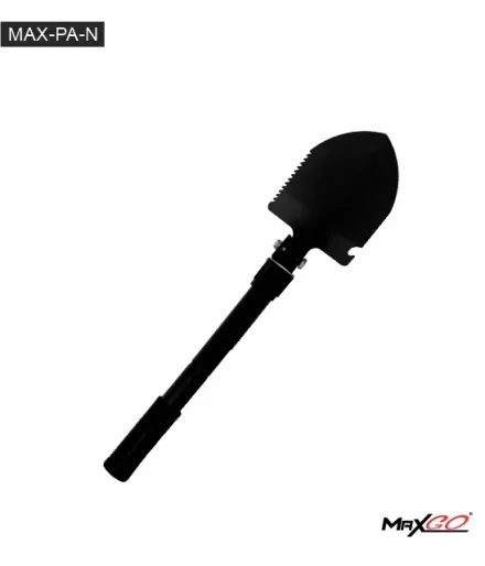 MAXGO PALA DE CAMPING PLEGABLE MAX-PA-N NEGRO