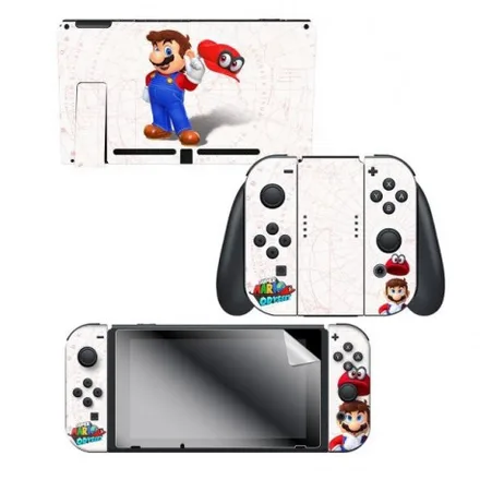 Adesivo Nintendo Switch Mario Odyssey Map 2 Adesivos