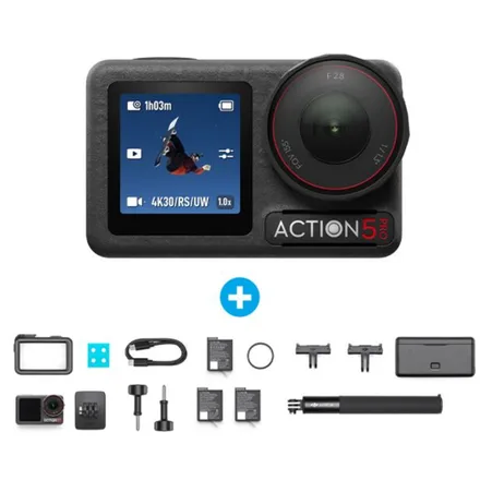 Camara Osmo Action 5 Pro Aventure Combo