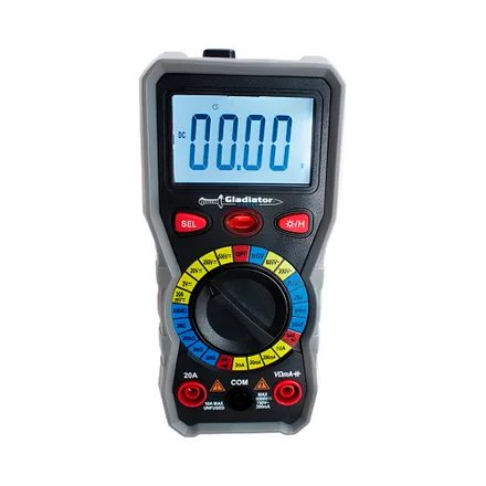 Multimetro Digital Gladiator Md 616