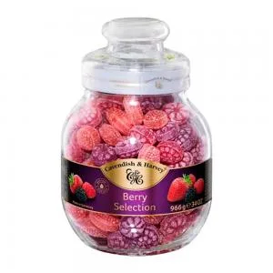 Bala Cavendish Berry Embalagem Vidro 966g
