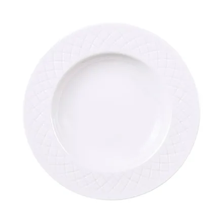 Plato Hondo Tramontina Ingrid 810 Blanco 330ml