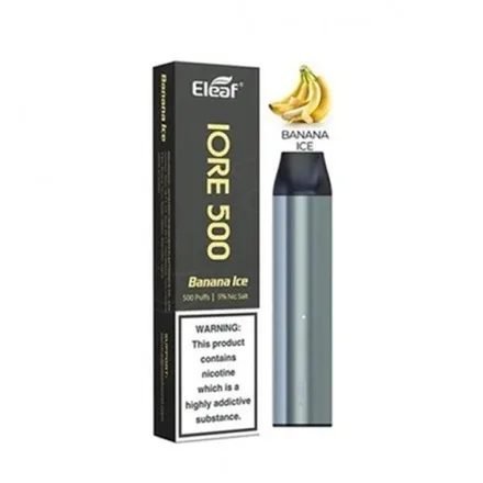 Pod Descartavel Eleaf Iore 500 Puffs 5 Nic Salt Banana