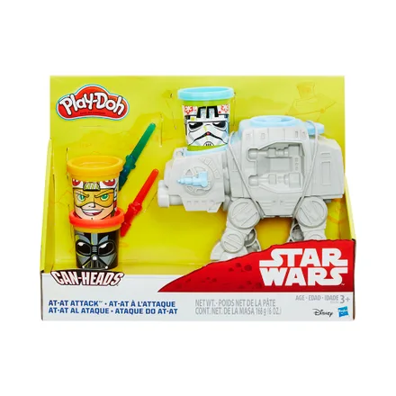 Masa De Moldear Star Wars Can Heads At At Al Ataque Hasbro Play Doh B5536