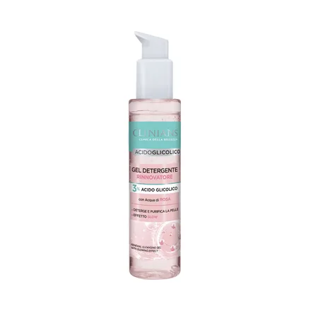 Gel de Limpeza Facial Clinians Gel Detergente Rinnovatore Ácido Glicólico