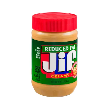 Mantequilla Mani Jif Cremosa Baja En Calorias 454 Gramos
