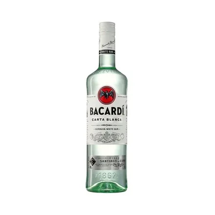 Ron Bacardi Carta Blanca 980ml