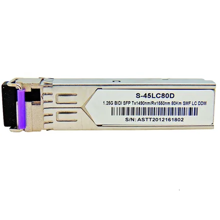 Sfp 80KM Bidi Lc Ddm