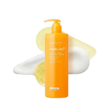 Gel Limpiador Medicube Kojic Acid Turmeric Purifying 500ml