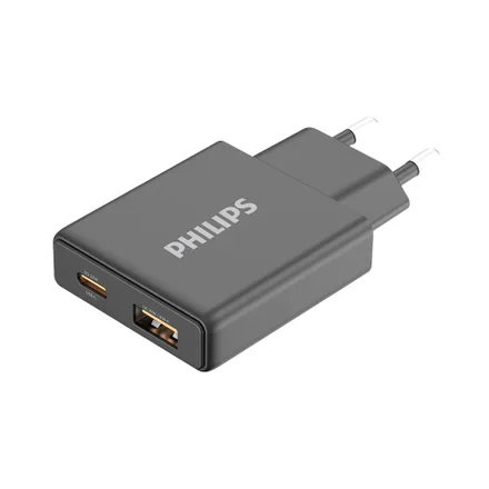 Cargador Philips Dlp4322 Cb Usb A/C 33 W