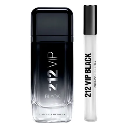 Perfume Carolina Herrera Ch 212 Vip Black Eau Parfum Masculino 100ml 10ml