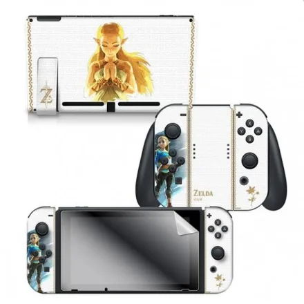 Adesivo Nintendo Switch Zelda Princess 2 Adesivos