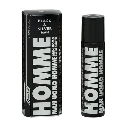 Black Silver Man Uomo Eau Toilette 100ml