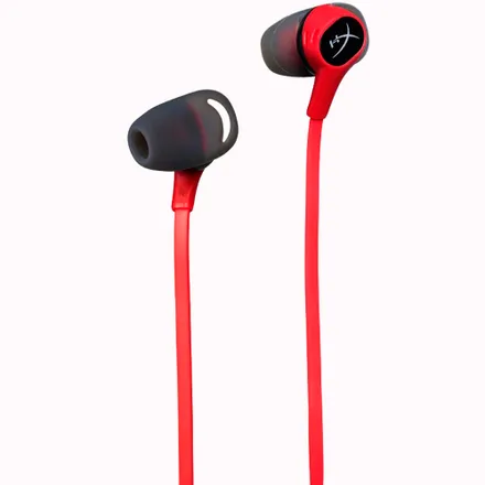 Fone de Ouvido HyperX Cloud Earbuds Mini Jack 3.5 mm – Vermelho HX-HSCEB-RD