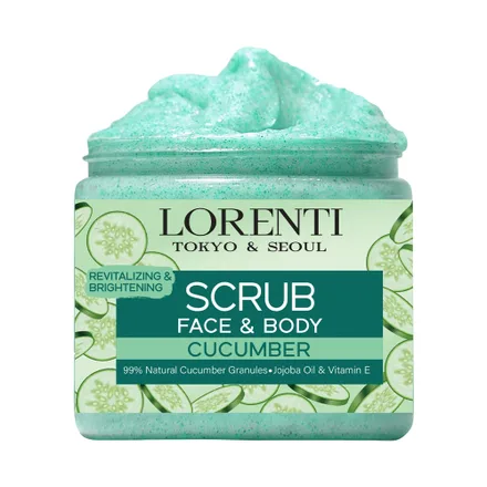 Exfoliante Lorenti Face Body Cucumber 500ml