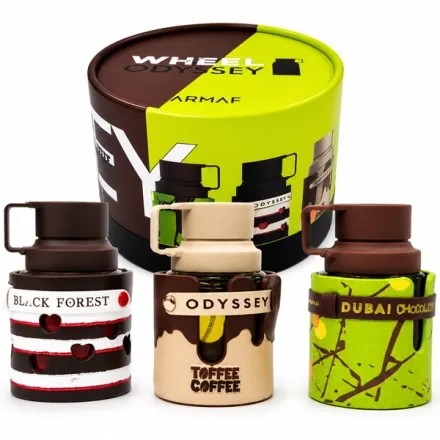 Perfume Unissex Armaf Odyssey Dubai Chocolat Toffee Coffee Black Forest Edp 3 30ml