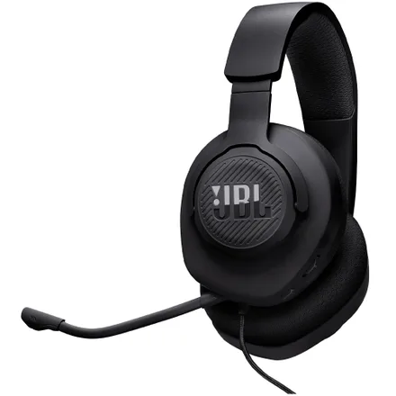 Headset JBL Quantum 100M2 Mini Jack 3.5 mm – Preto JBLQTUM100M2BLKAM